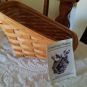 Longaberger 1993 Small Vegetable Basket & MORE!